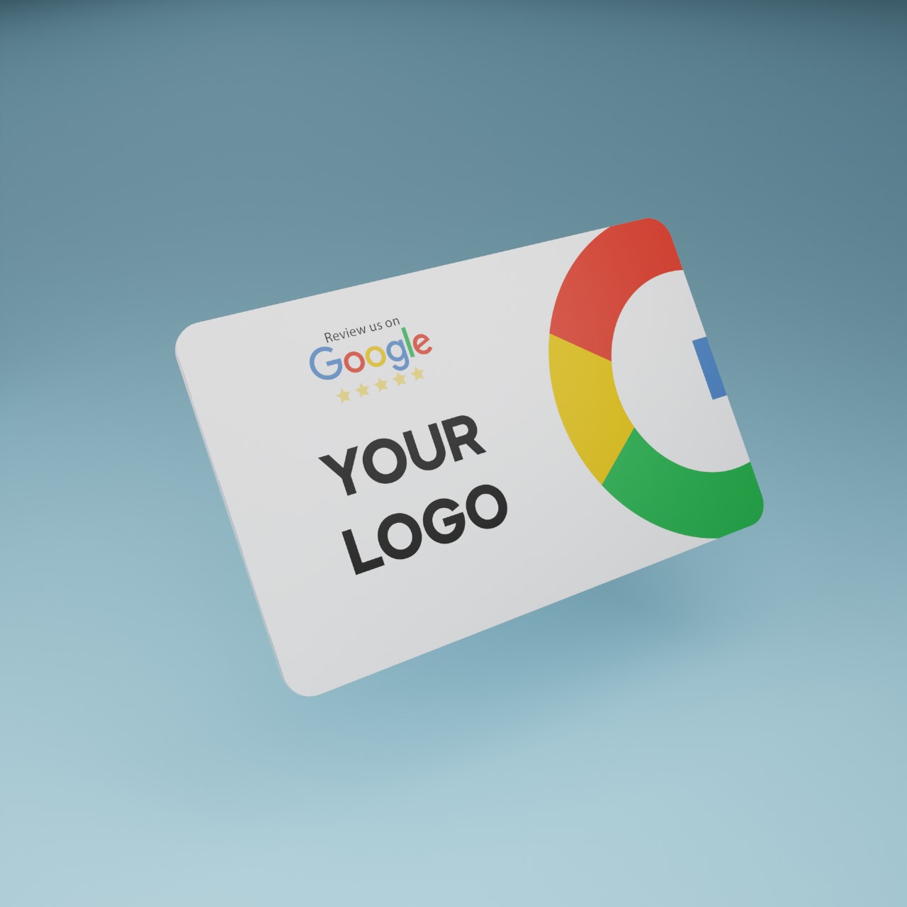 google review card